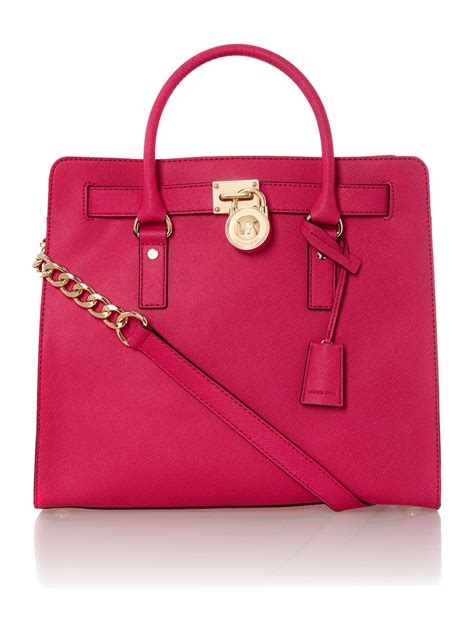 pink hamilton mk bag